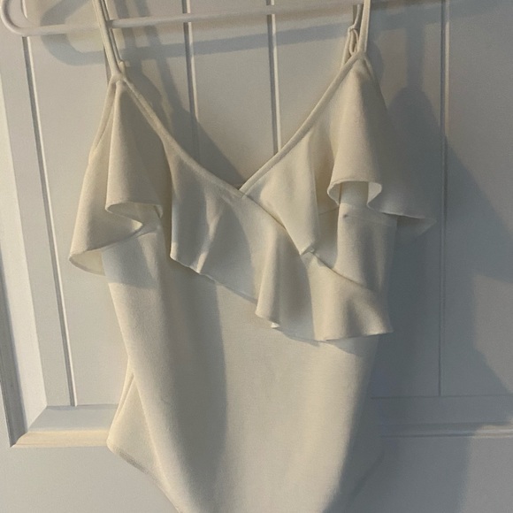 White SHEIN Bodysuit - Picture 2 of 3